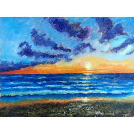 Seascape, Sea Stories - Sunset