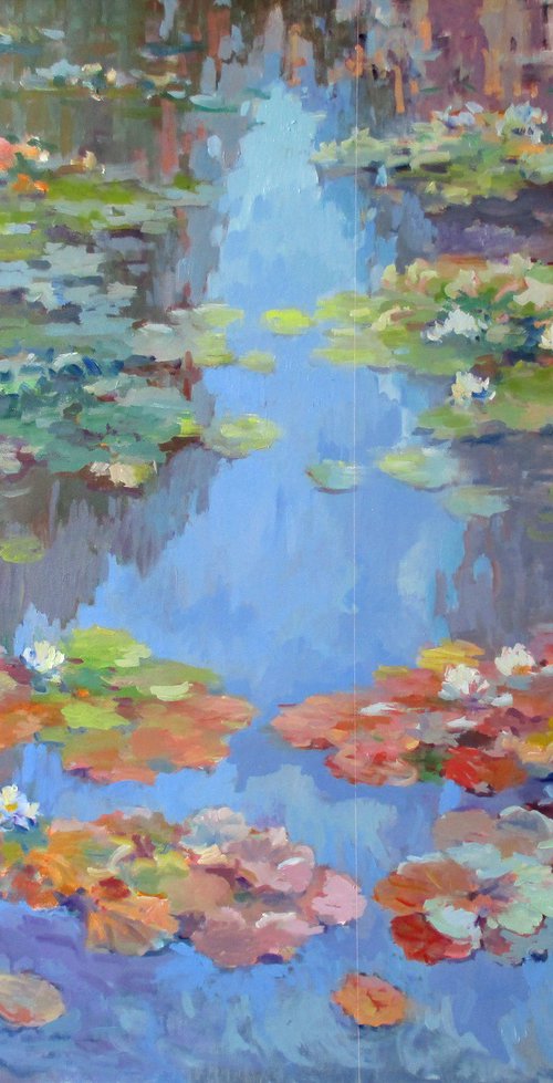 Summer Water Lilies by Liudvikas Daugirdas