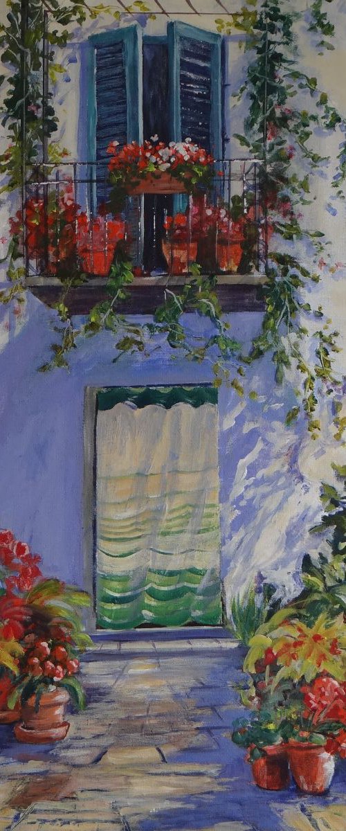 Italian Doorway by Jane Ward