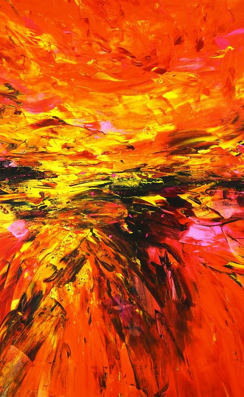 Evening Sunset XL 1 by Peter Nottrott