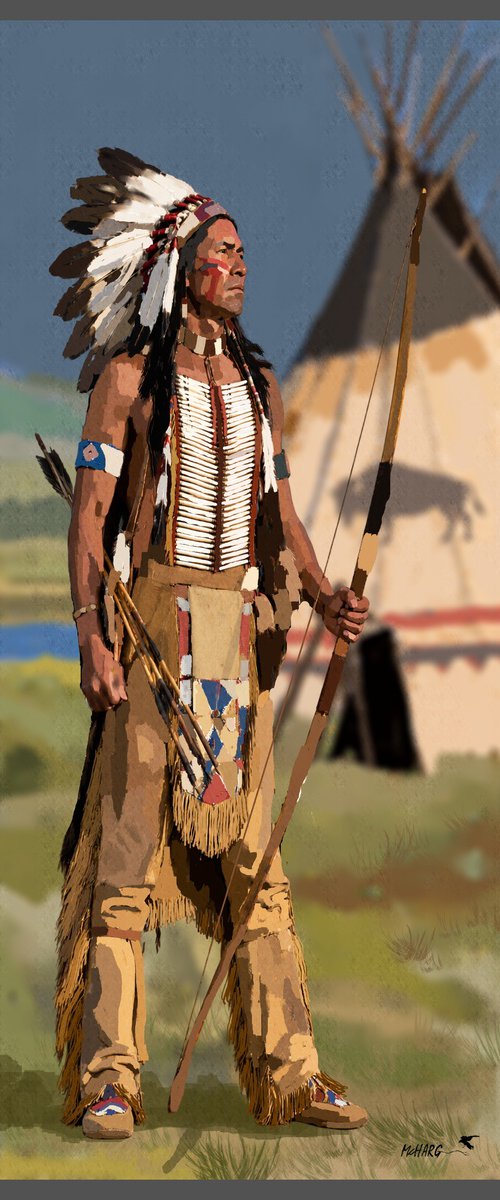 WARRIOR #5 by Joe McHarg