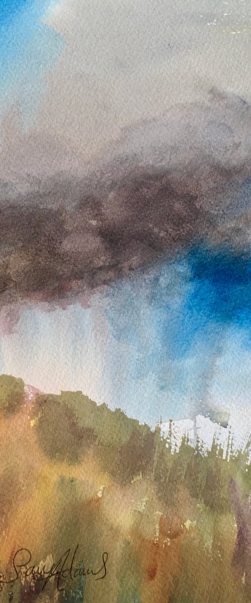 Summer rain clouds by Samantha Adams