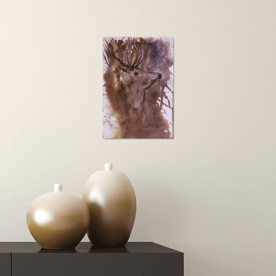 Deer /  ORIGINAL PAINTING