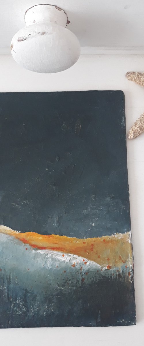 Tiny Seascape no.9 by Fiona Philipps