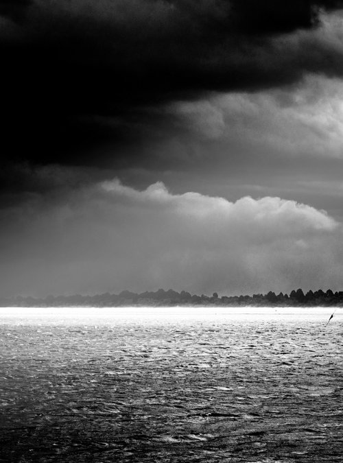 Sandstorm Over Water II by Serge Horta