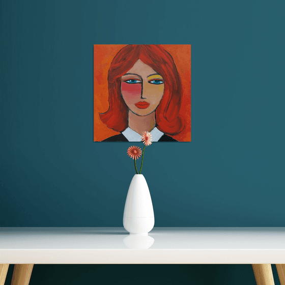 Girl with Red Hair