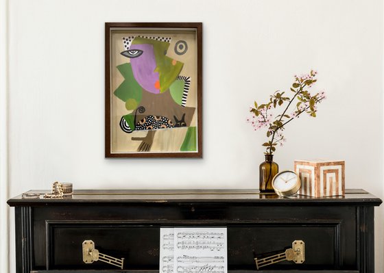 The Cat   (FRAMED)