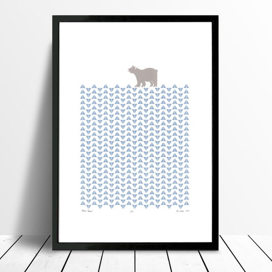 Polar Bear - Unframed - FREE Worldwide Delivery