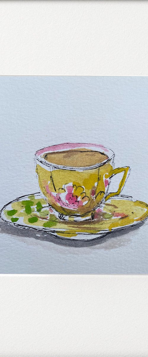 Everything stops for Tea 1 by Teresa Tanner