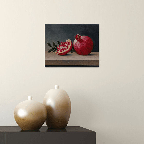 Still Life with Pomegranates