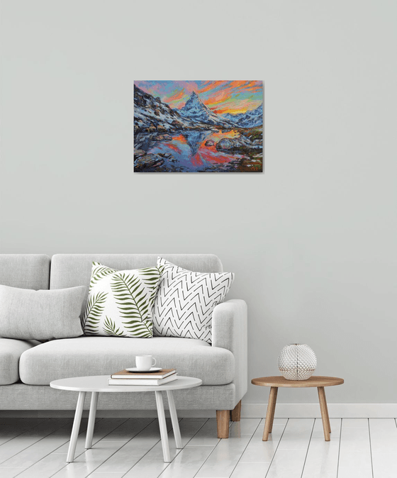 "Evening Mountains"
