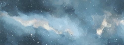 Across The Milky Way...... COMMISSION FOR KEVIN by Fiona Philipps