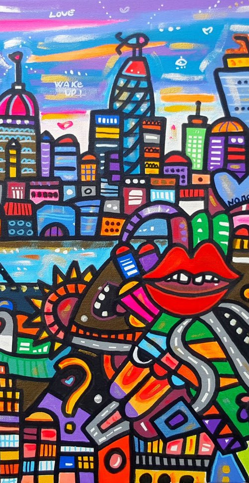 Mouth of Truth London by Maria Luisa  Azzini