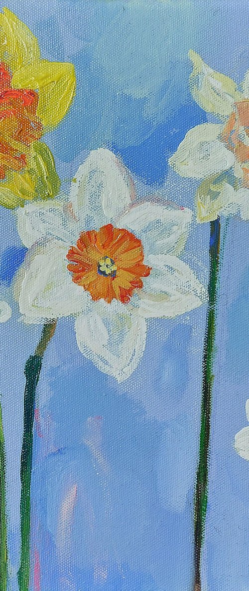 ”Daffodils II” by Anna Silabrama