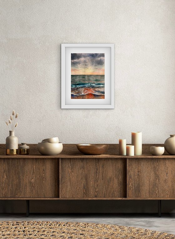 The smell of sea waves