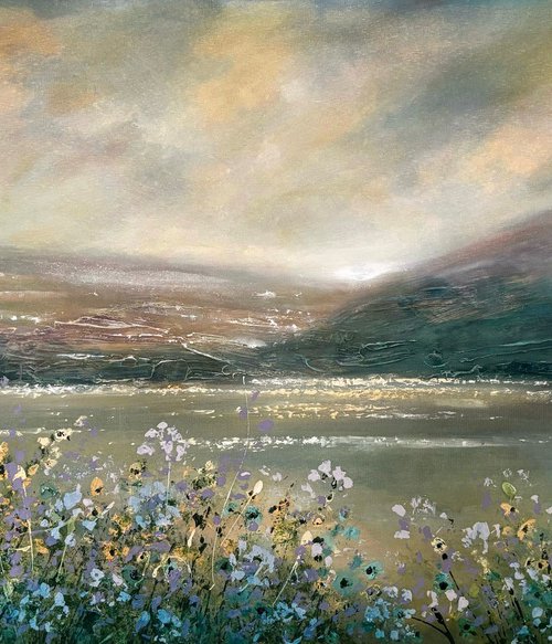 Golden Skies Over Keswick by Jennifer Taylor