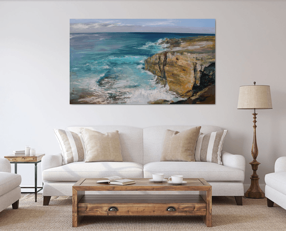 Breath of the Ocean. Windswept Silence