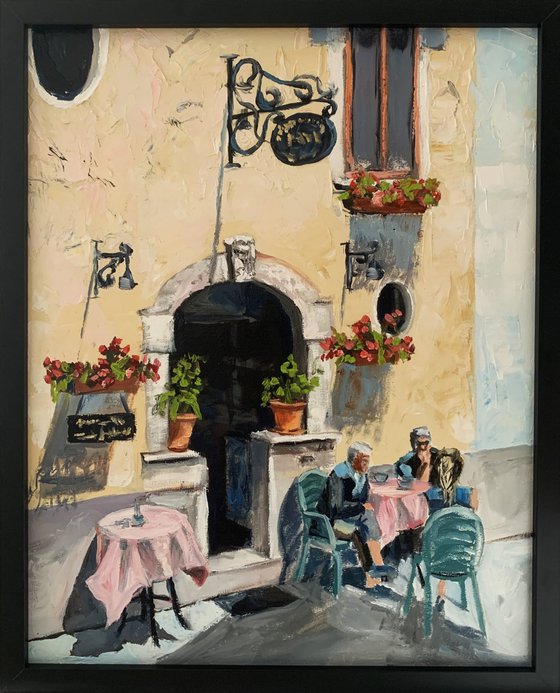 Café, Italian Street Corner