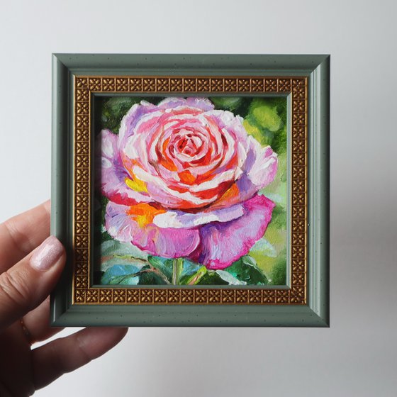 Rose Small Art Framed