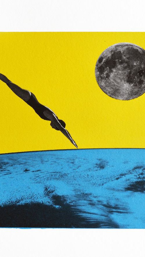 The space dive by Anne Storno
