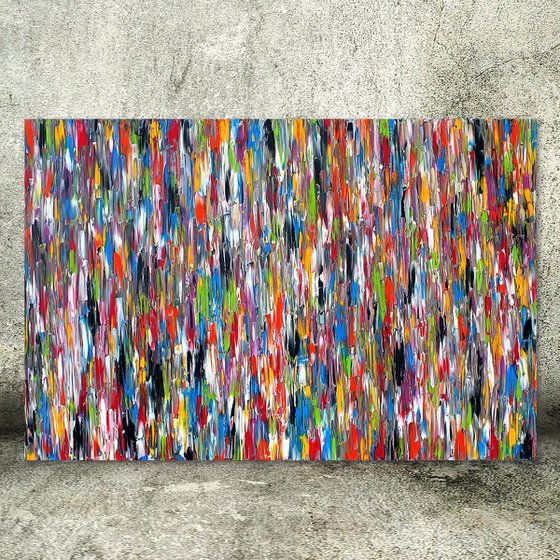 All In #19, 90 x 60 cm