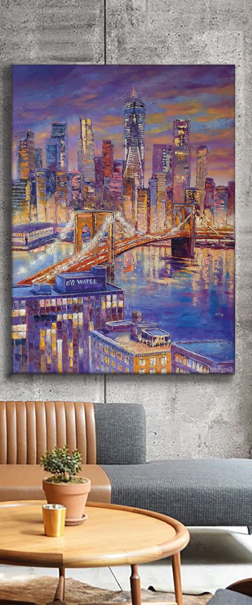 New York at a glance by Mary Voloshyna