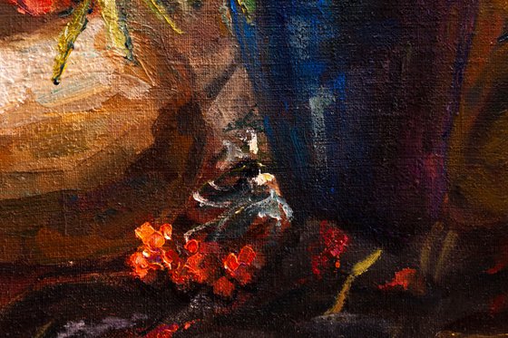 Still life with rowan