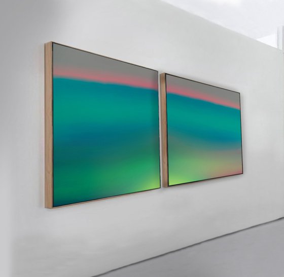 Aqua Sanatrix, 1 (diptych)