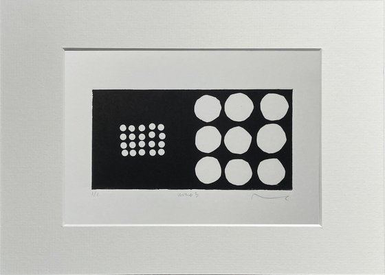 Mono No.3 original abstract monotype