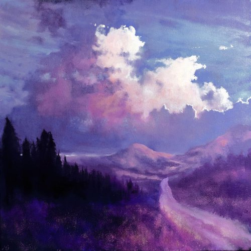 The Mountain Road IV by John O'Grady