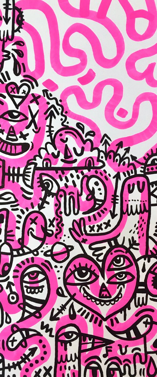 Divided Pink by Luke Crump