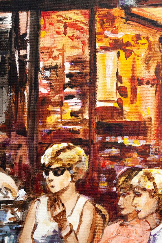 Parisian cafe