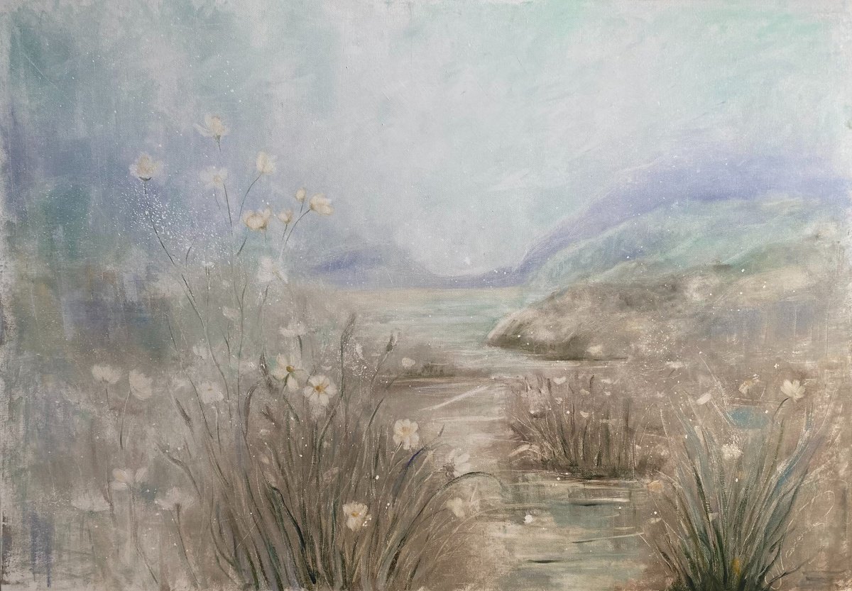 Where It - ?s Quiet By Selene Caspian, 39 X 28, Artwork For Sale On Artfinder
