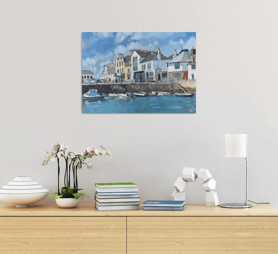 Harbour At St Mawes
