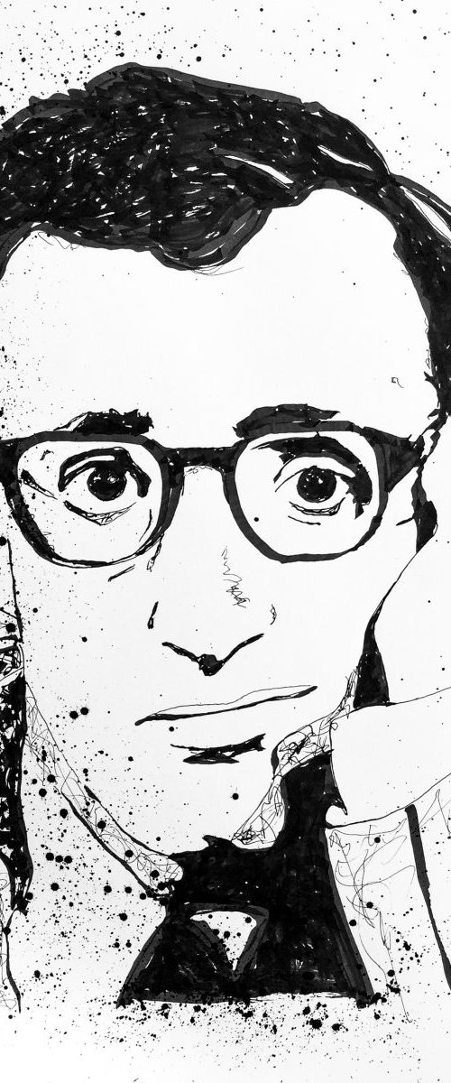 Woody Allen IV by Victor de Melo
