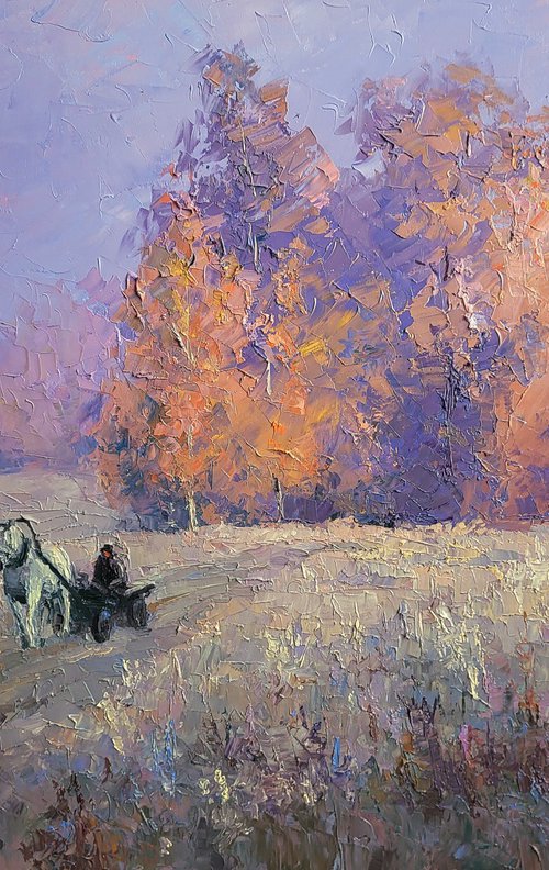 Cold morning by Boris Serdyuk