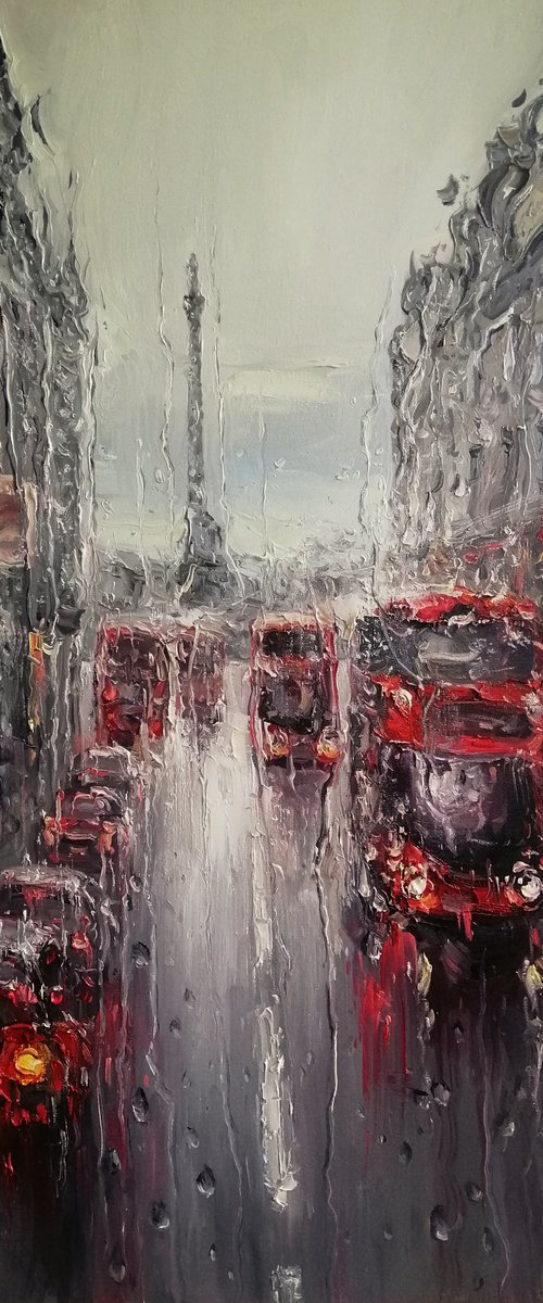 London rain by Artem Grunyka