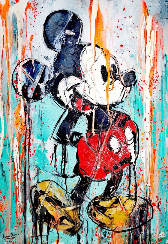 Mikey Mouse blue progressive multipaint