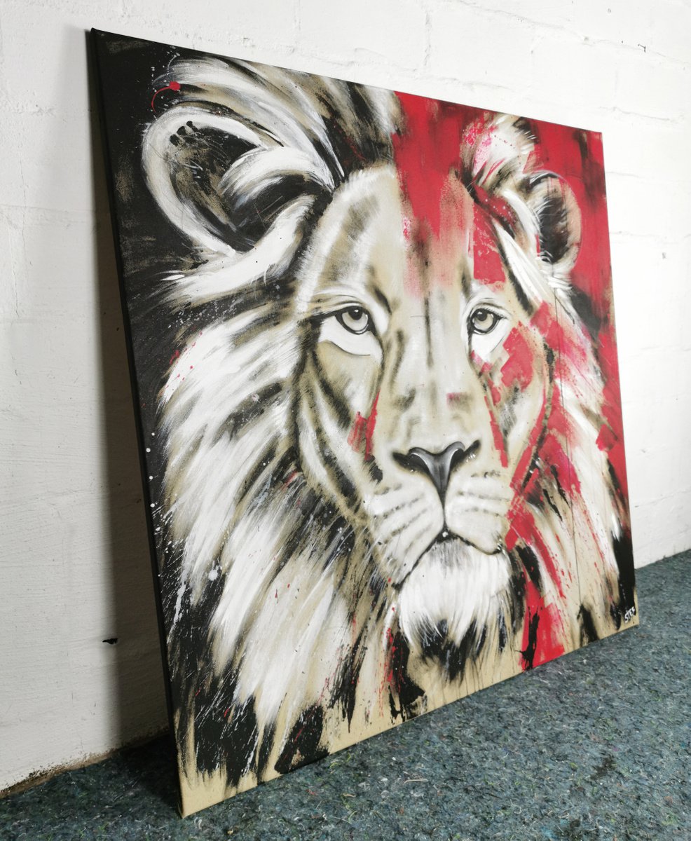 LION #13 - Series BIG CAT by Stefanie Rogge