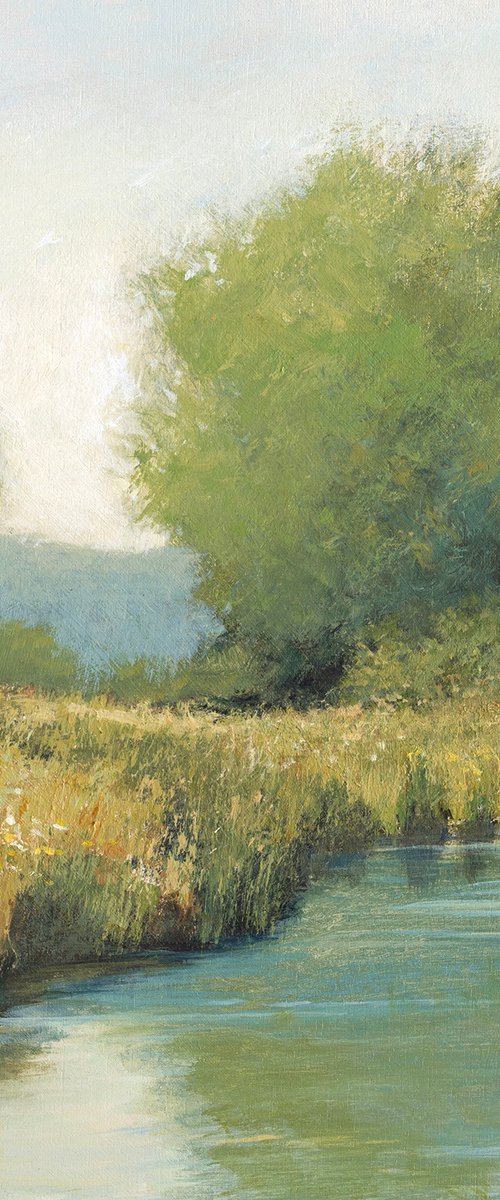 Pond And Trees 251204 by Don Bishop