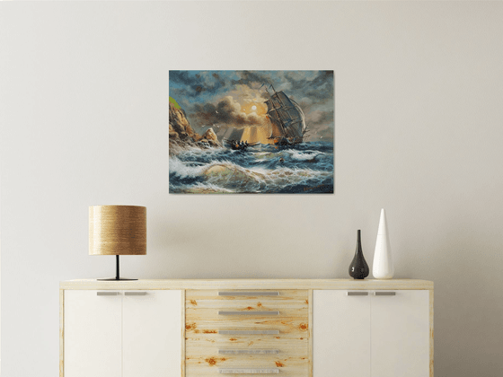 Restless sea 1