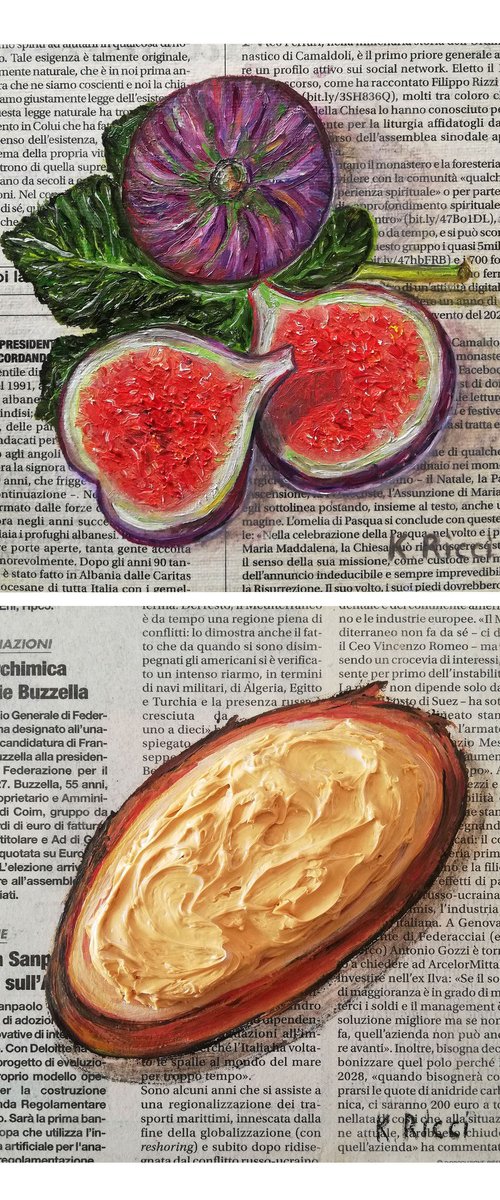 Figs and Bread on Gazette by Katia Ricci