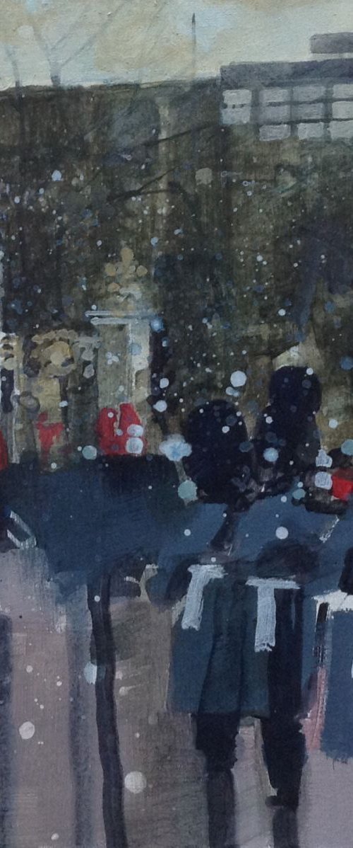Changing of the Guard, Buckingham Palace, London 12 Dec by Julian Sutherland-Beatson