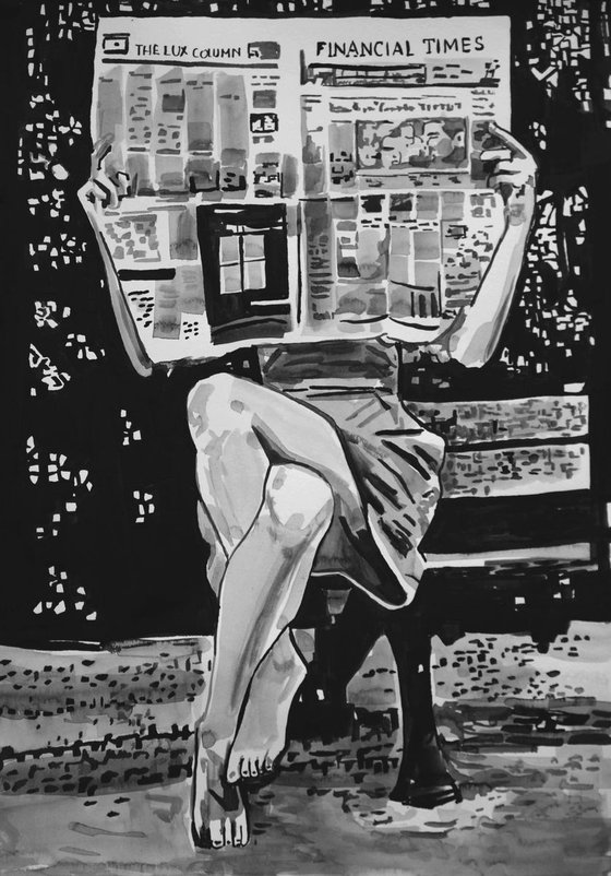Financial Times / 42 x 29.7 cm