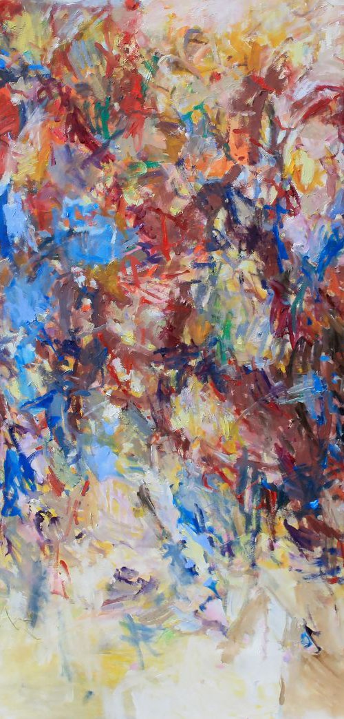 Lady de Janeiro - Large Abstract by Lana Verdi