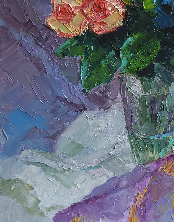 Roses in crystal