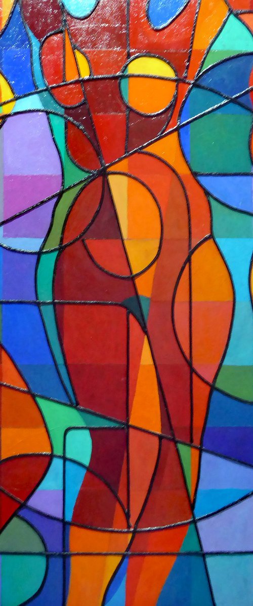 RHYTHMIC NUDES DANCING by Stephen Conroy