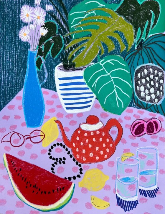 Elegant Interior Still Life
