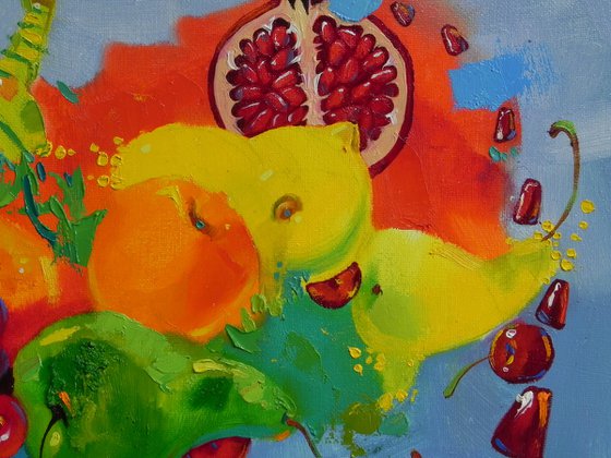 "Fruit bouquet"  2020