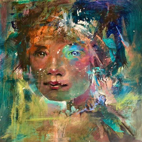 Future Girl by Anthony Barrow BA(Hons) Fine Art